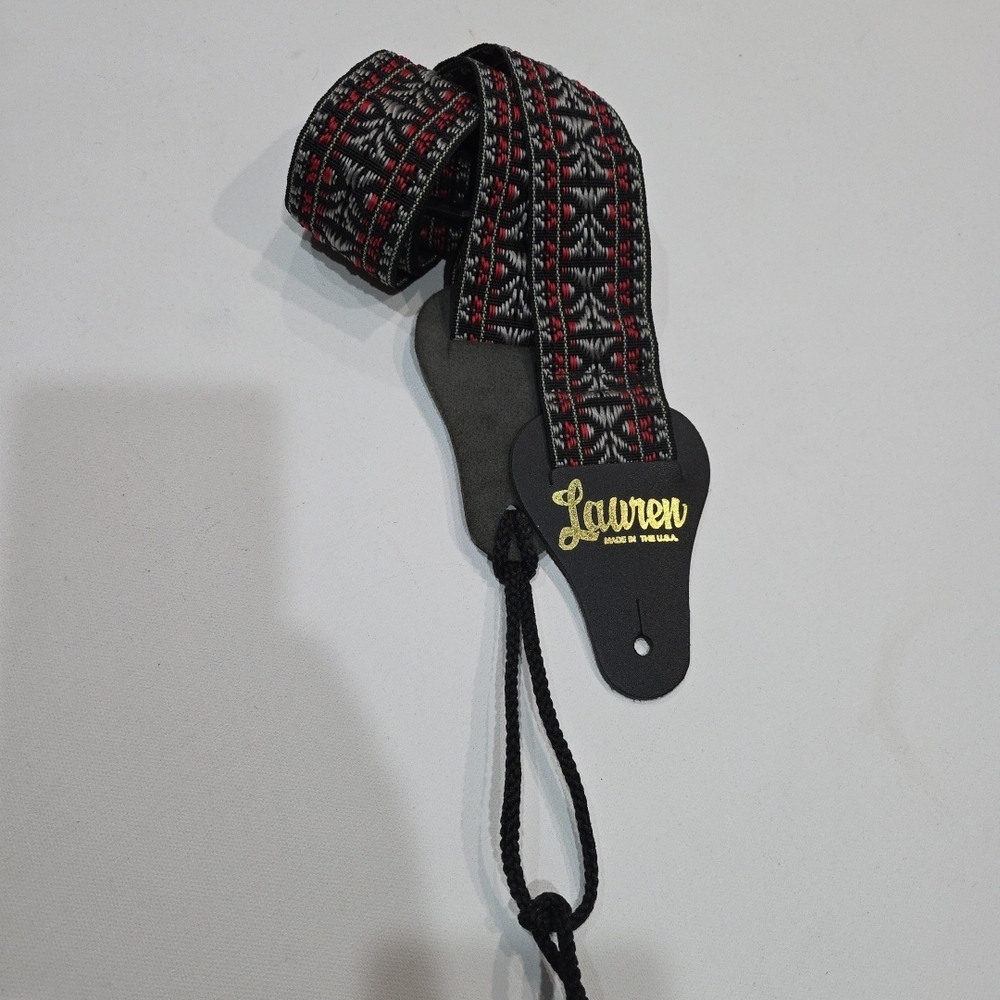 271. Vintage Lauren Guitar Strap - Made in the USA